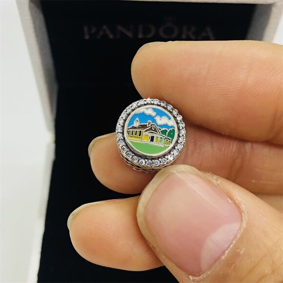 ✨🔥Pandora Lancaster County Exclusive Charm Travel Pendant S925 Sterling Silver - Picture 5 of 7